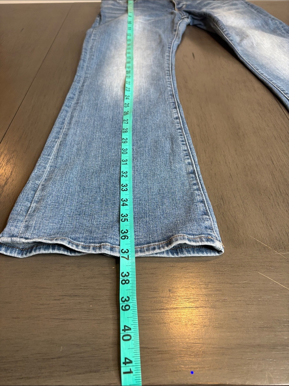 💙 Lucky Brand Lil Maggie Low Rise Bootcut Jeans Women’s 10/30 Light Wash 💙 - Picture 7 of 12